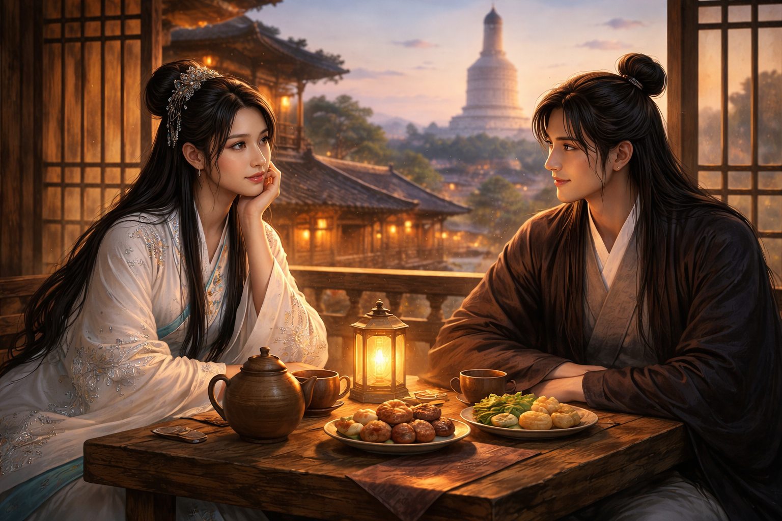 赵敏第一次会面