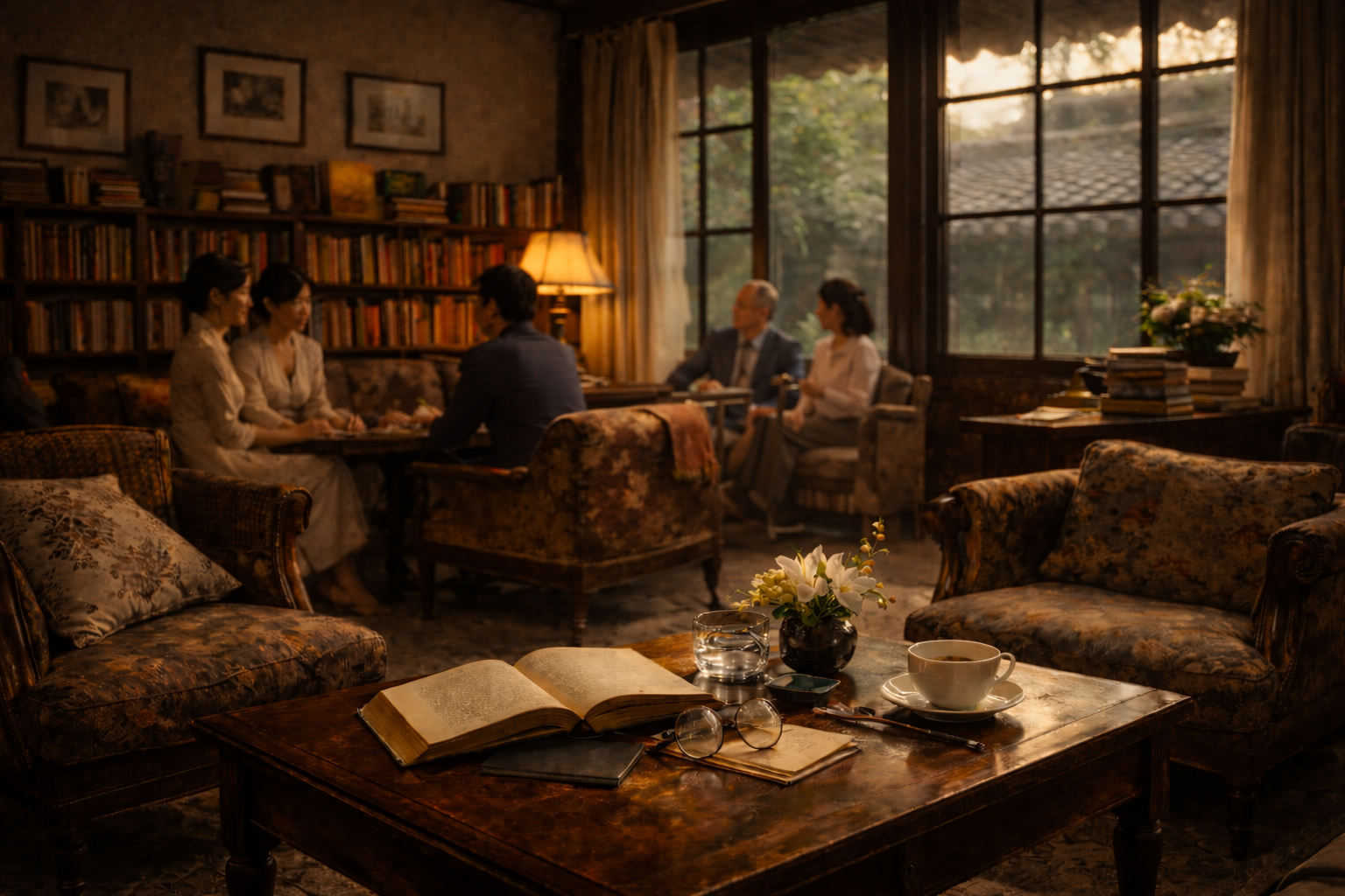 太太的客厅与文化的空间