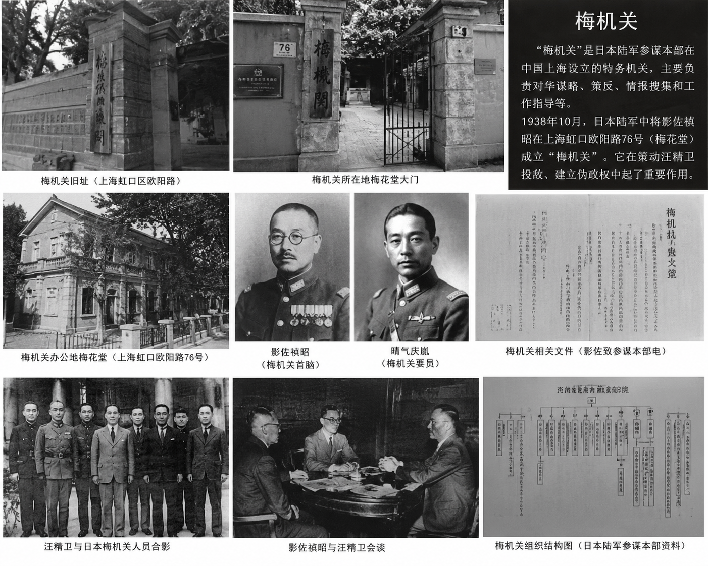 梅机关与日本在华特务网