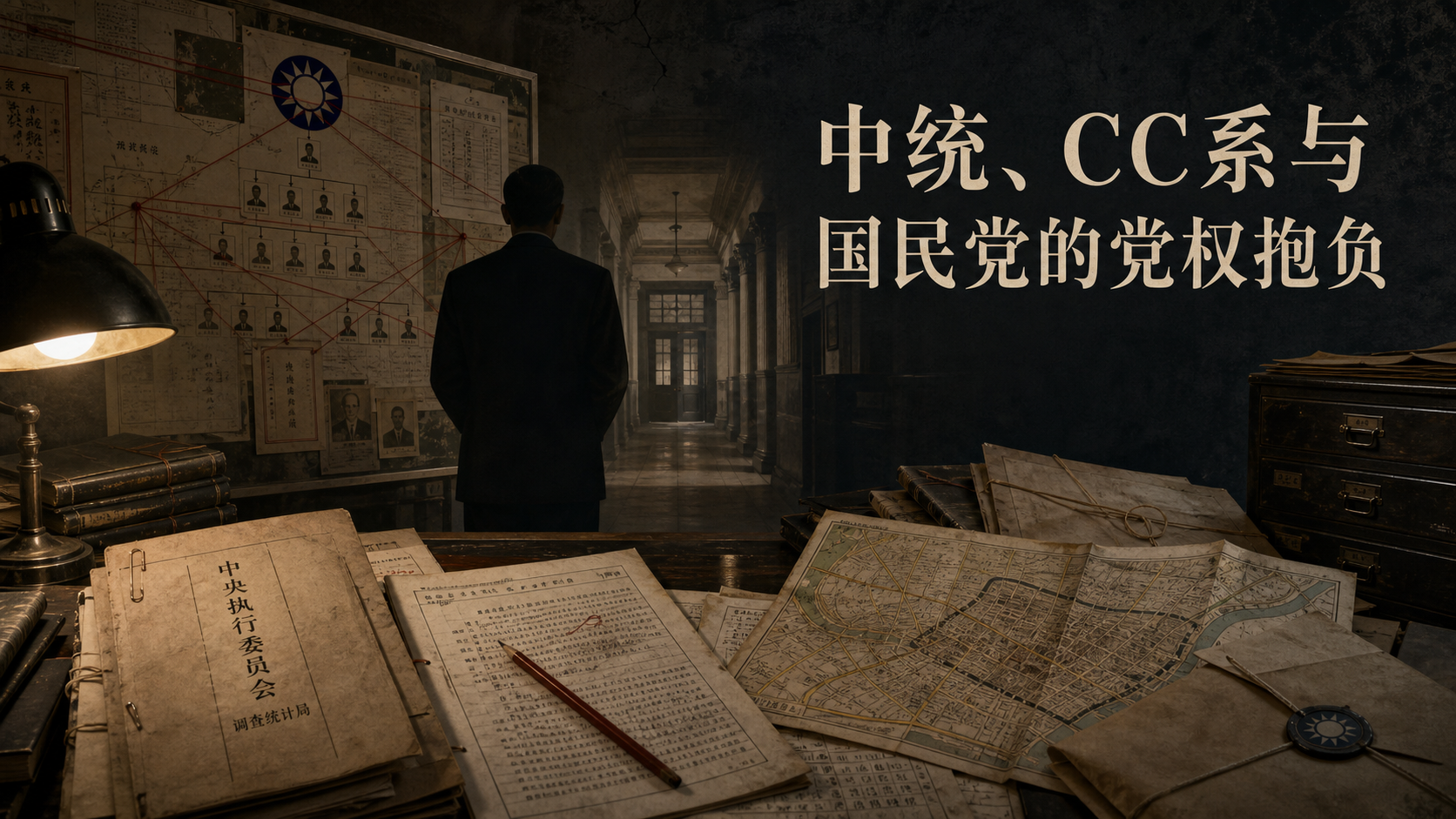 组织即国家：中统、CC系与国民党的党权抱负（1928-1956）