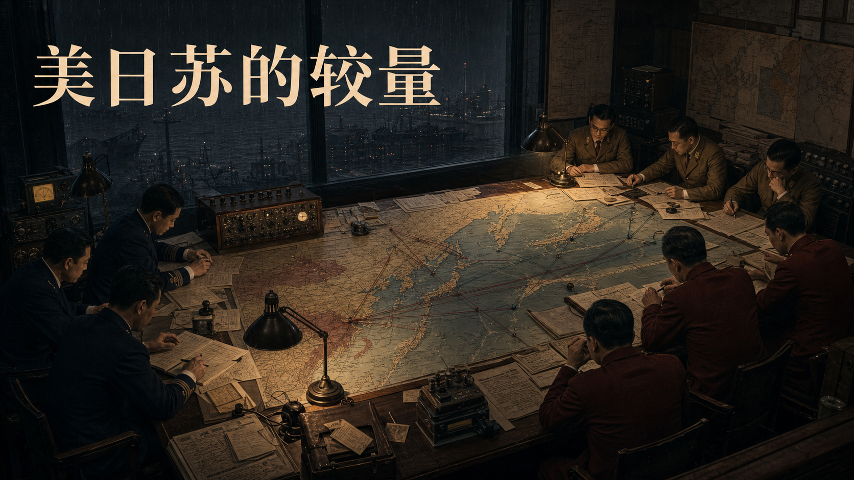 苏联、日本、美国——三重外部力量