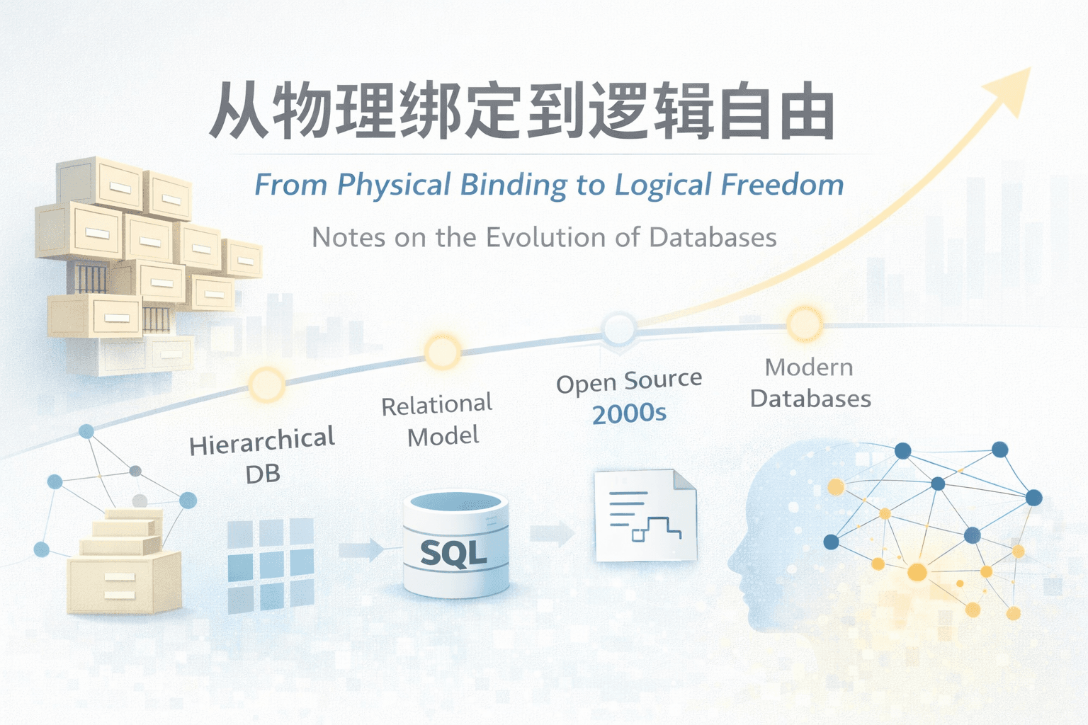 从物理绑定到逻辑自由：数据库演进的一点技术笔记