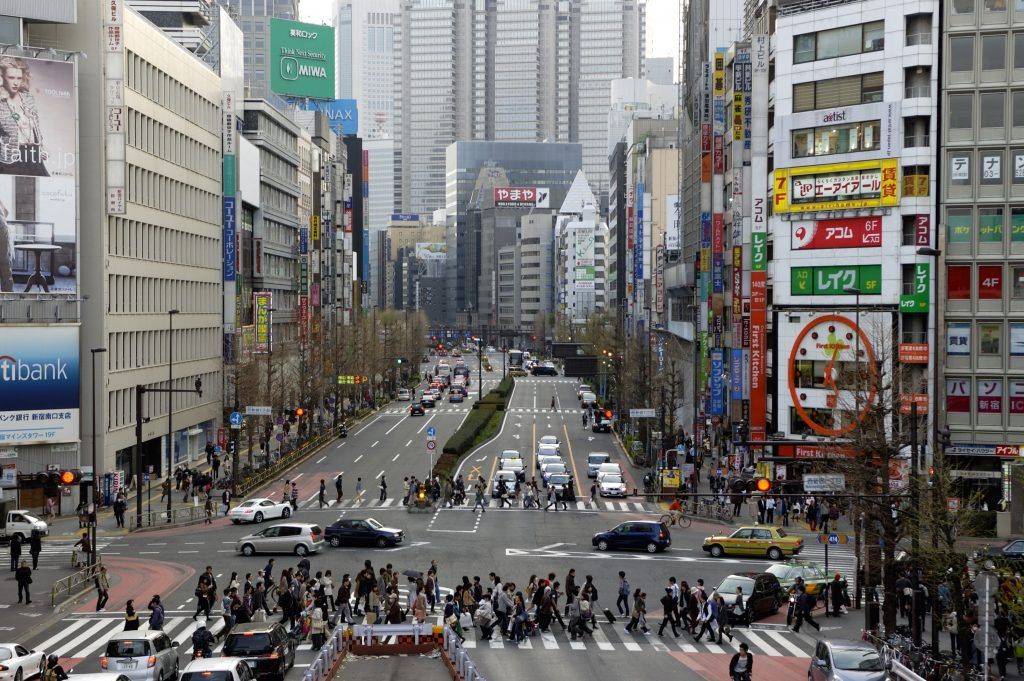 银座街景
